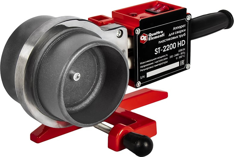 Паяльник для полипропиленовых труб Quattro Elementi ST-2200 HD / 920-193