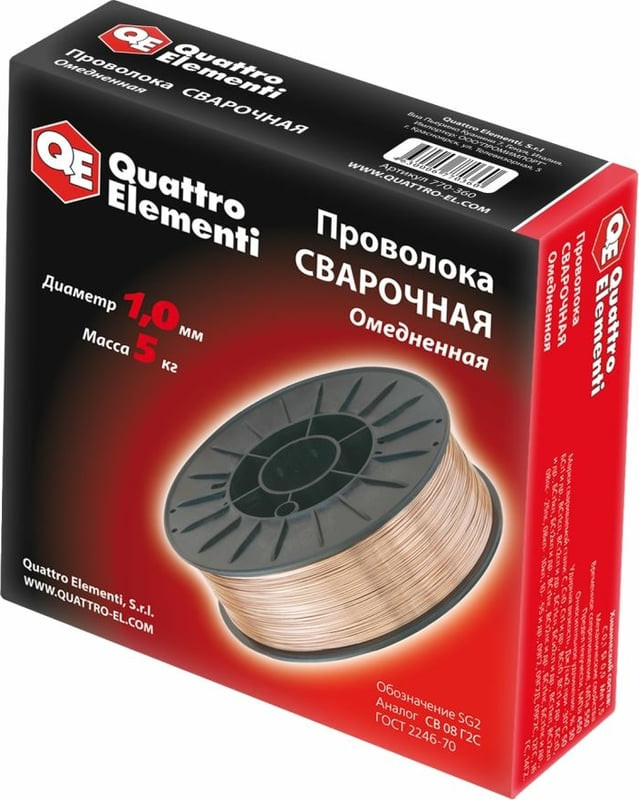 Проволока сварочная Quattro Elementi 770-360 — фото 2