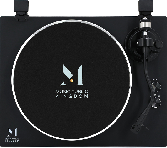 Проигрыватель виниловых пластинок Music Public Kingdom TT62AT (черный) — фото 4