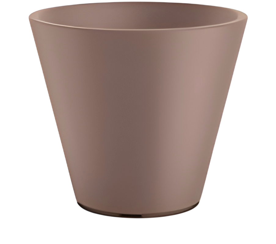 Вазон БЕРКАНО Bliss 28 DB / 220_061_13 (Cappuccino)