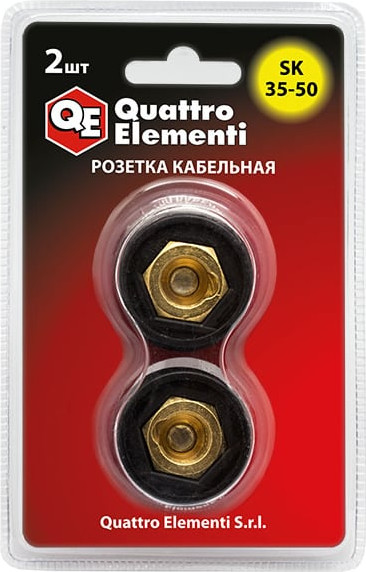 Разъем кабельный для сварочного аппарата Quattro Elementi SК 35-50 / 641-978 — фото 5