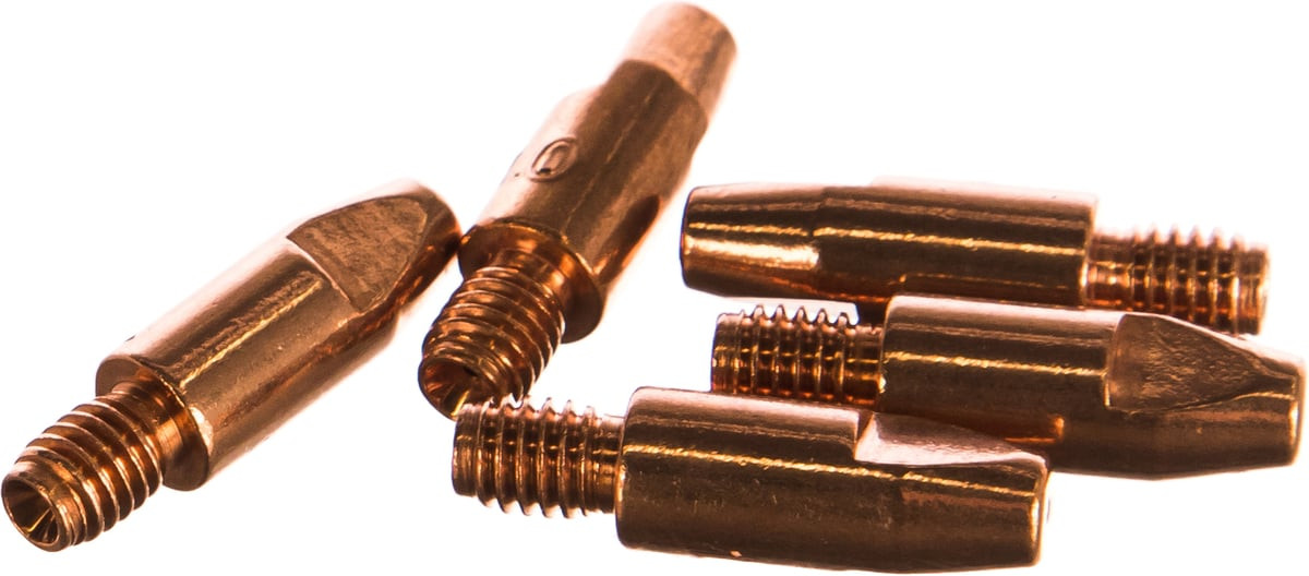 Наконечник контактный для горелки Quattro Elementi M6x28 1мм / 771-244 (5шт)