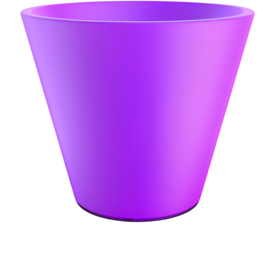 Вазон БЕРКАНО Bliss 50 DB / 220_064_22 (Deep Violet)