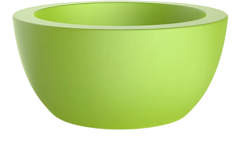 Кашпо БЕРКАНО Vetro 32 / 220_086_16V (Spring Green)