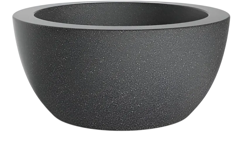 Кашпо БЕРКАНО Vetro 32 / 220_086_24V (Black Granite)