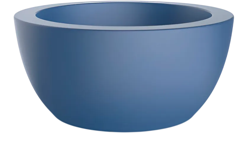 Вазон БЕРКАНО Vetro 32 DB / 220_086_17 (Wave Blue)