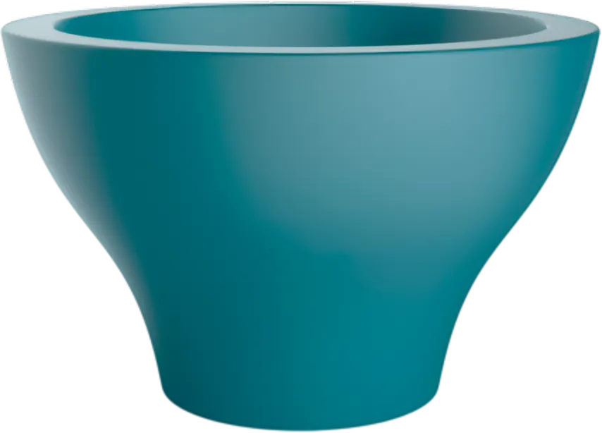 Кашпо БЕРКАНО Vetro 40 / 220_085_20V (Blue Pine)