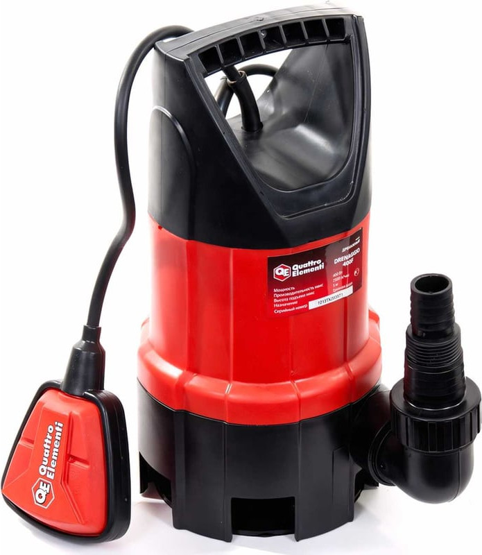 Дренажный насос Quattro Elementi Drenaggio 400 F / 770-773