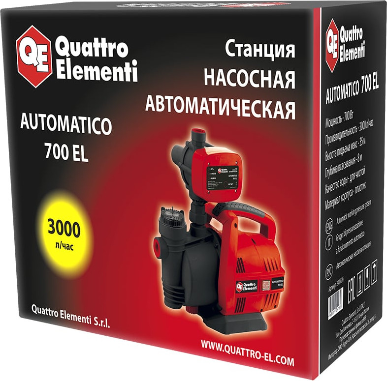 Насосная станция Quattro Elementi Automatico 700 EL / 241-826 — фото 4