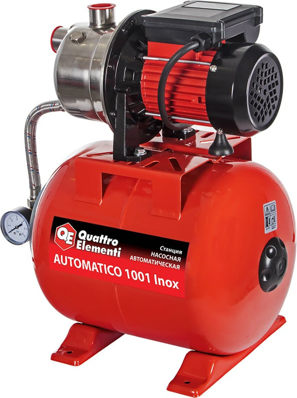 Насосная станция Quattro Elementi Automatico 1001 Inox / 910-218 — фото 2
