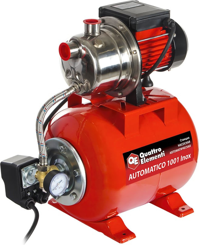 Насосная станция Quattro Elementi Automatico 1001 Inox / 910-218