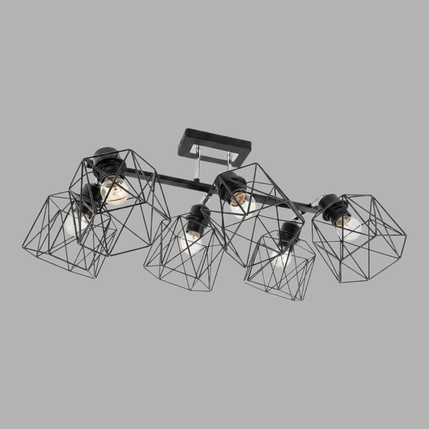 Люстра INhome Loft Atiko-СLА-6E27L-BL 6хЕ27 / 4690612067339