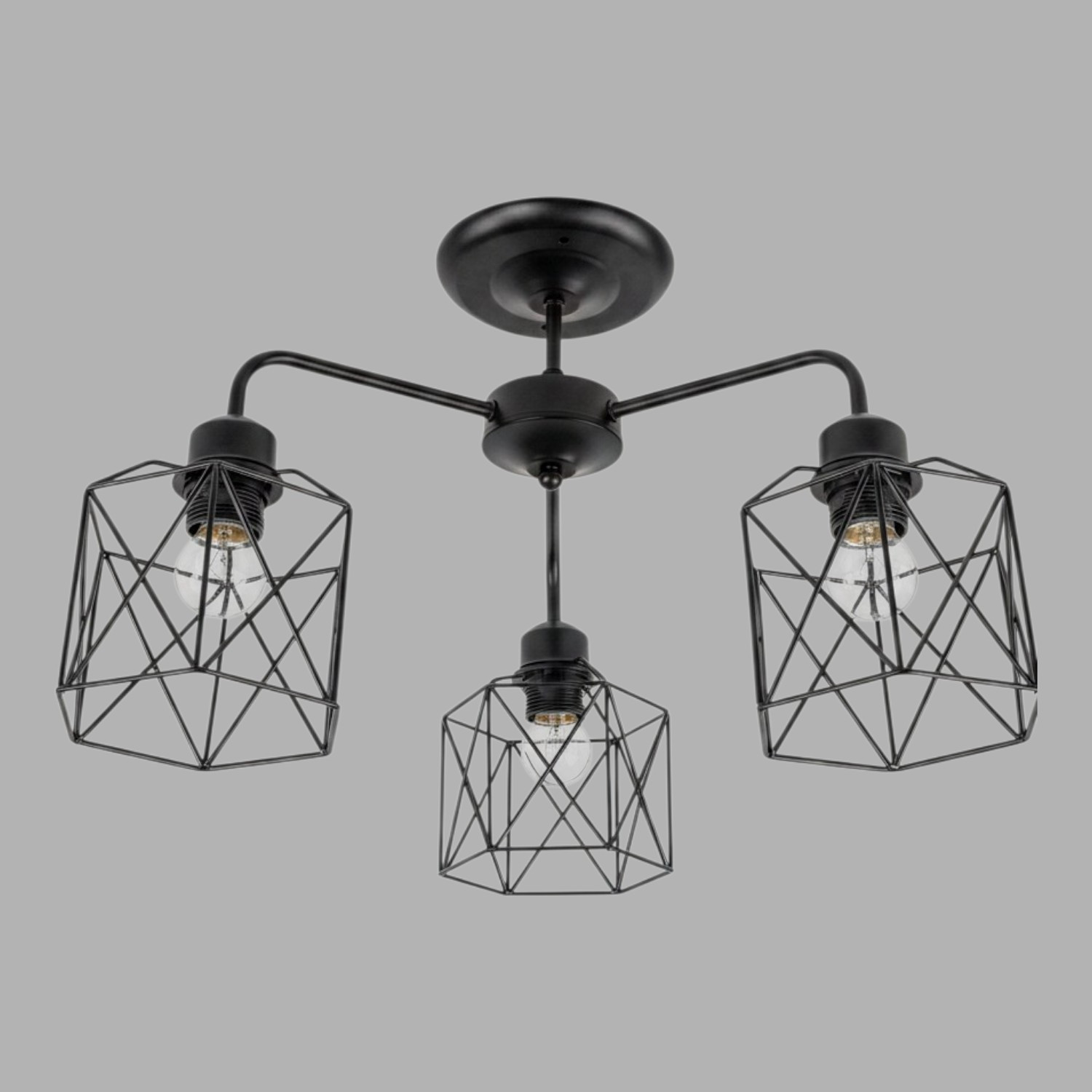 Люстра INhome Loft Atiko-СN-3E27R-BL 3хЕ27 / 4690612067285