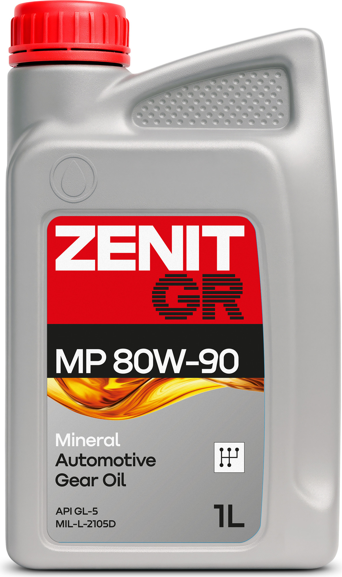 Трансмиссионное масло Zenit MP 80W-90 / 21700711 (1л)