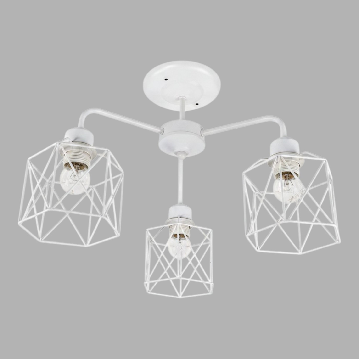 Люстра INhome Loft Atiko-СN-3E27R-WH 3хЕ27 / 4690612067292