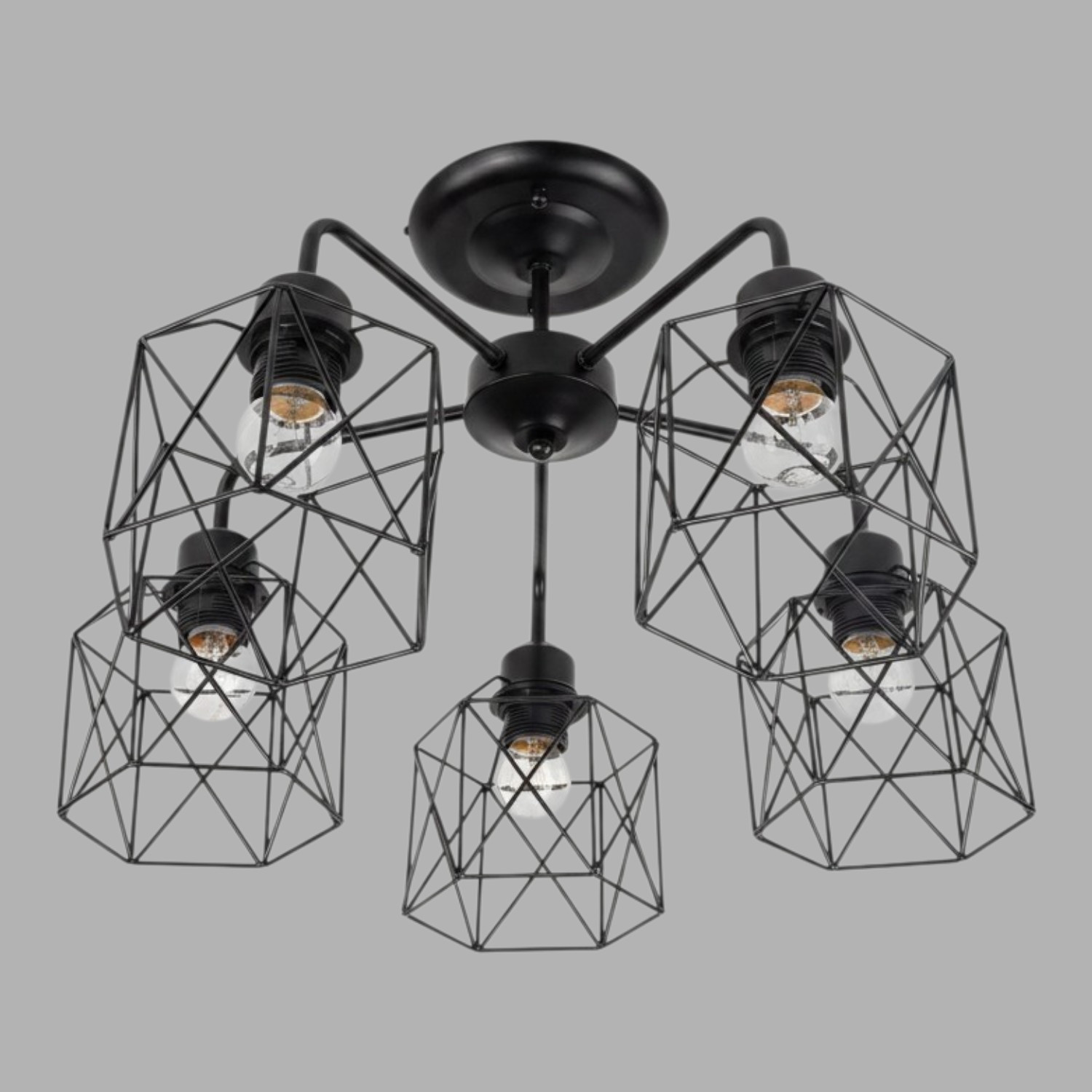 Люстра INhome Loft Atiko-СN-5E27R-BL 5хЕ27 / 4690612067322