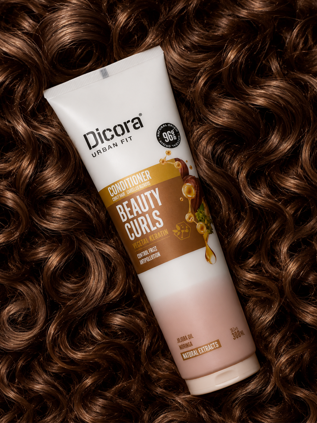 Кондиционер для волос Dicora Urban Fit Beauty Curls Curly Hair (300мл) — фото 2
