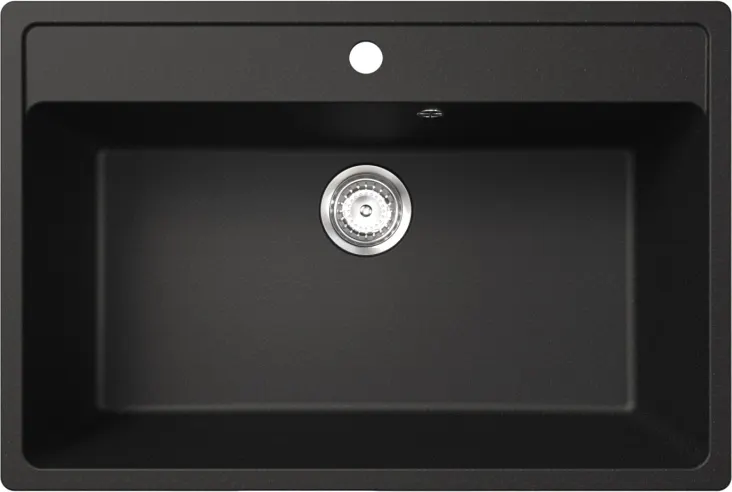Мойка кухонная Mixline ML-GM33 558735 (черный)