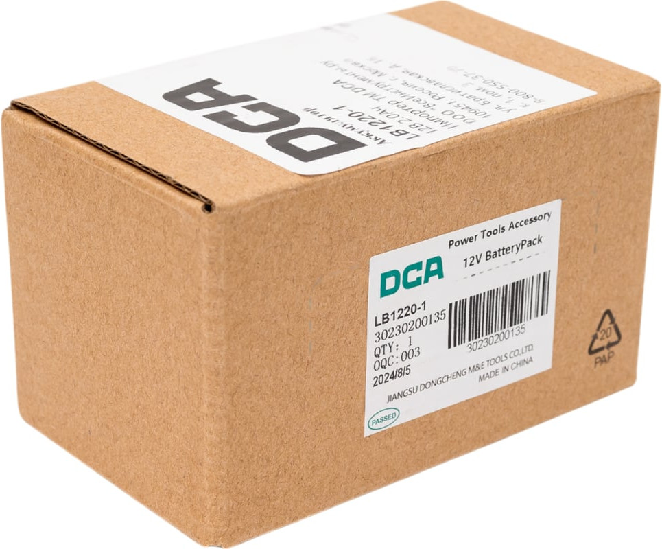 Аккумулятор для электроинструмента DCA 12В 2.0Ач LB1220-1 — фото 5