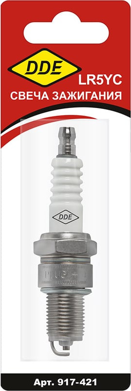 Свеча зажигания для садовой техники DDE LR5YC / 917-421