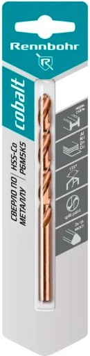 Сверло Rennbohr 12.0х151мм Power-Cobalt Р6М5К5 / 668120