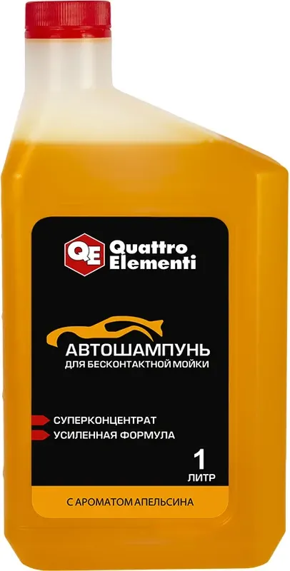 Автошампунь Quattro Elementi Бесконтактный 796-559 (1л, апельсин)