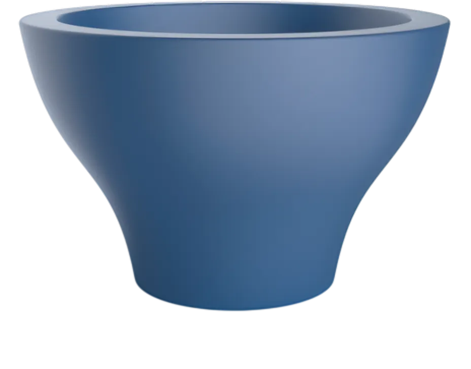 Вазон БЕРКАНО Vetro 40 DB / 220_085_17 (Wave Blue)