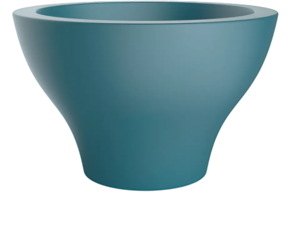 Вазон БЕРКАНО Vetro 40 DB / 220_085_20 (Blue Pine)