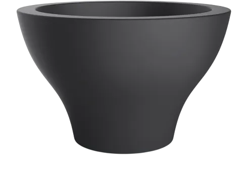 Вазон БЕРКАНО Vetro 40 DB / 220_085_14 (Graphite)