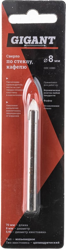Сверло Gigant GDC 11083 — фото 4