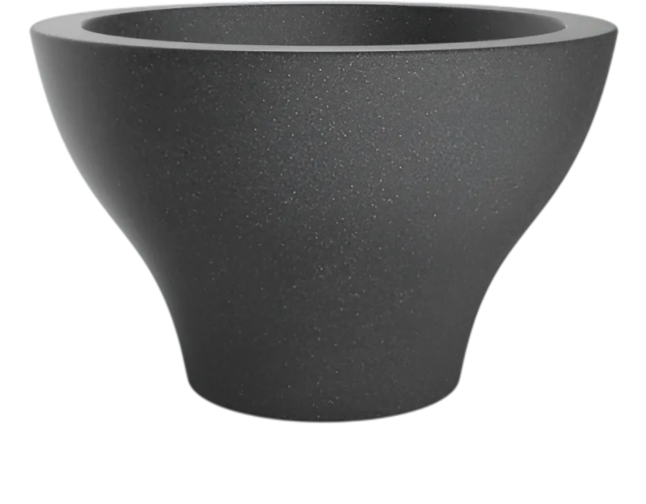 Кашпо БЕРКАНО Vetro 50 / 220_084_24V (Black Granite)