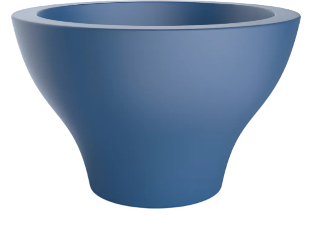 Вазон БЕРКАНО Vetro 50 DB / 220_084_17 (Wave Blue)