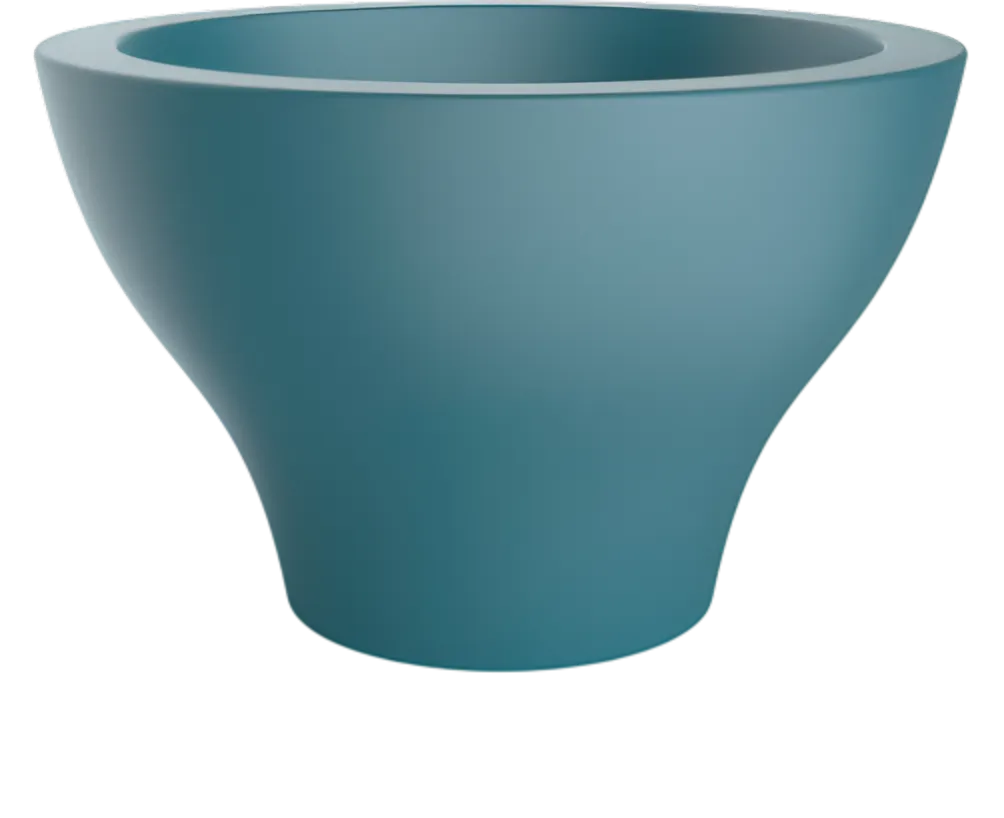 Вазон БЕРКАНО Vetro 50 DB / 220_084_20 (Blue Pine)