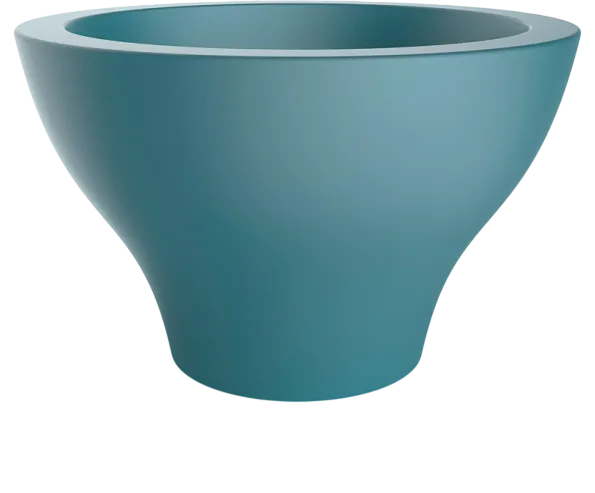 Вазон БЕРКАНО Vetro 75 DB / 220_083_20 (Blue Pine)