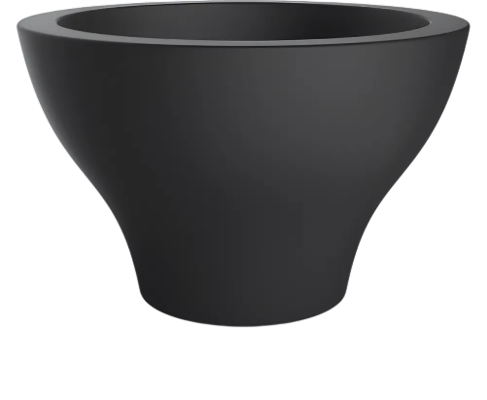 Вазон БЕРКАНО Vetro 50 DB / 220_084_14 (Graphite)