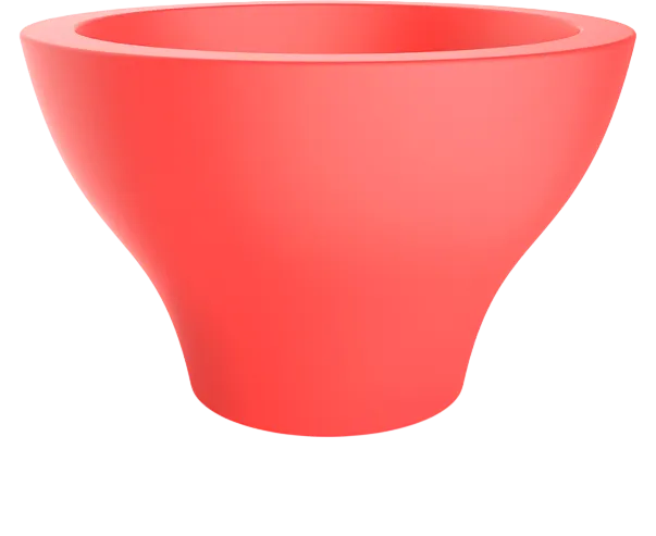 Вазон БЕРКАНО Vetro 75 DB / 220_083_19 (Chili Red)