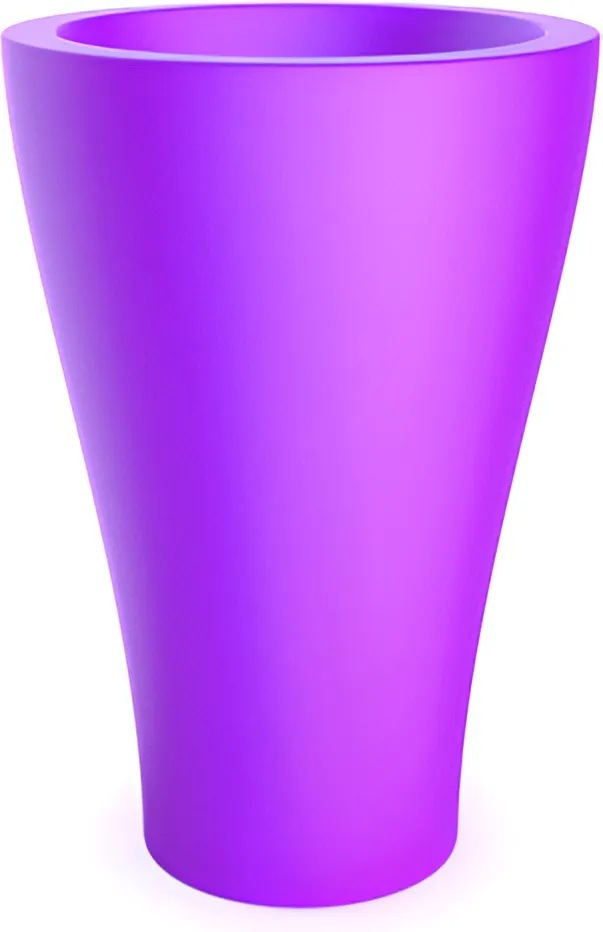 Кашпо БЕРКАНО Vetro 80 / 220_082_22V (Deep Violet)