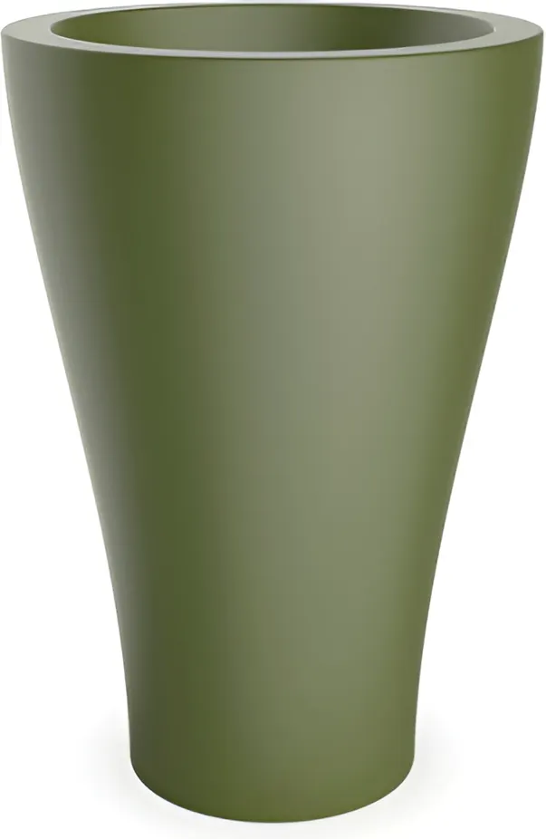 Кашпо БЕРКАНО Vetro 80 / 220_082_23V (Olive green)