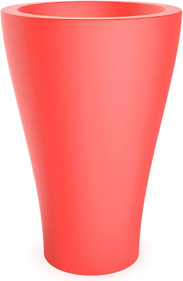 Кашпо БЕРКАНО Vetro 80 / 220_082_19V (Chili Red)