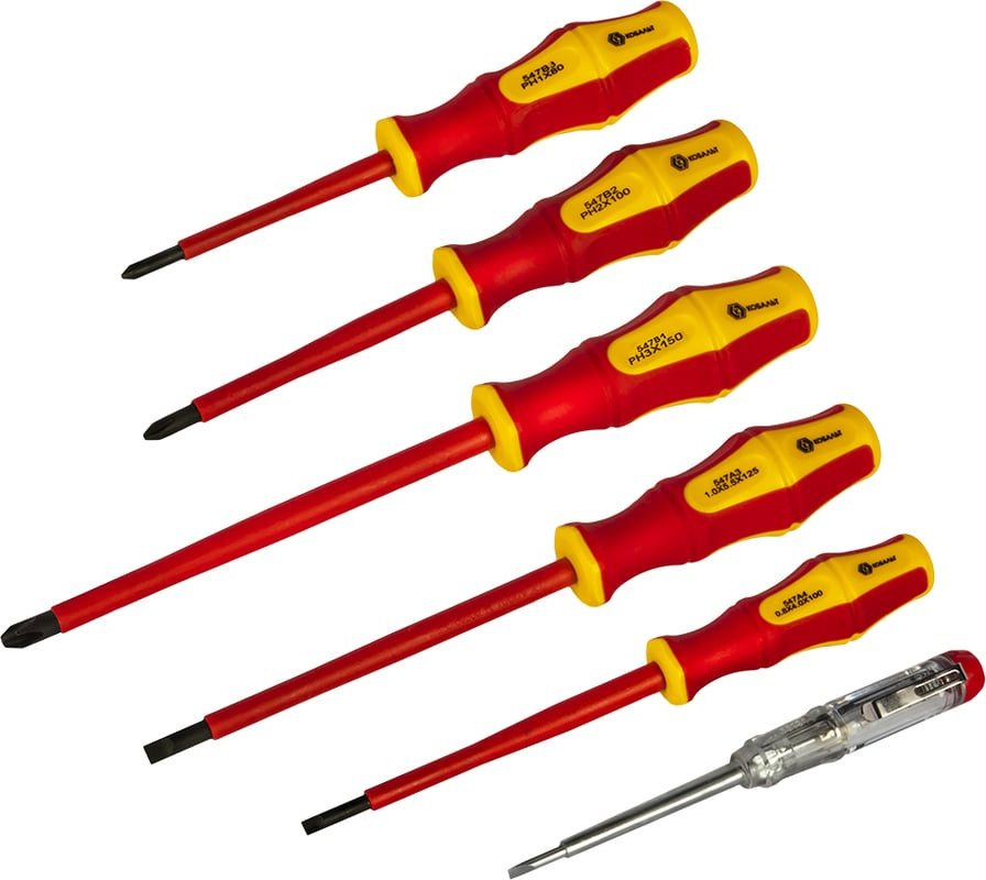 Набор отверток Кобальт Ultra Grip / 646-522 (6шт)