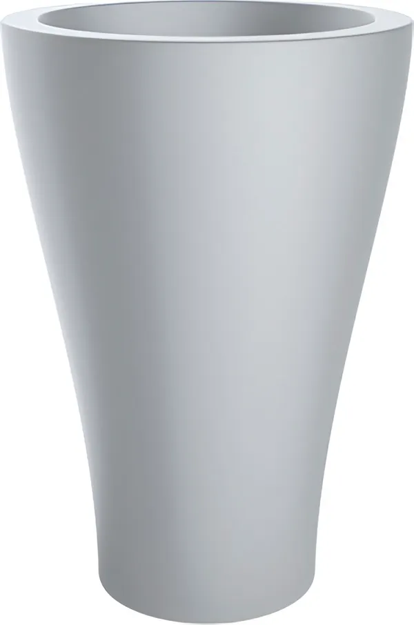 Вазон БЕРКАНО Vetro 80 DB / 220_082_21 (Concrete Gray)
