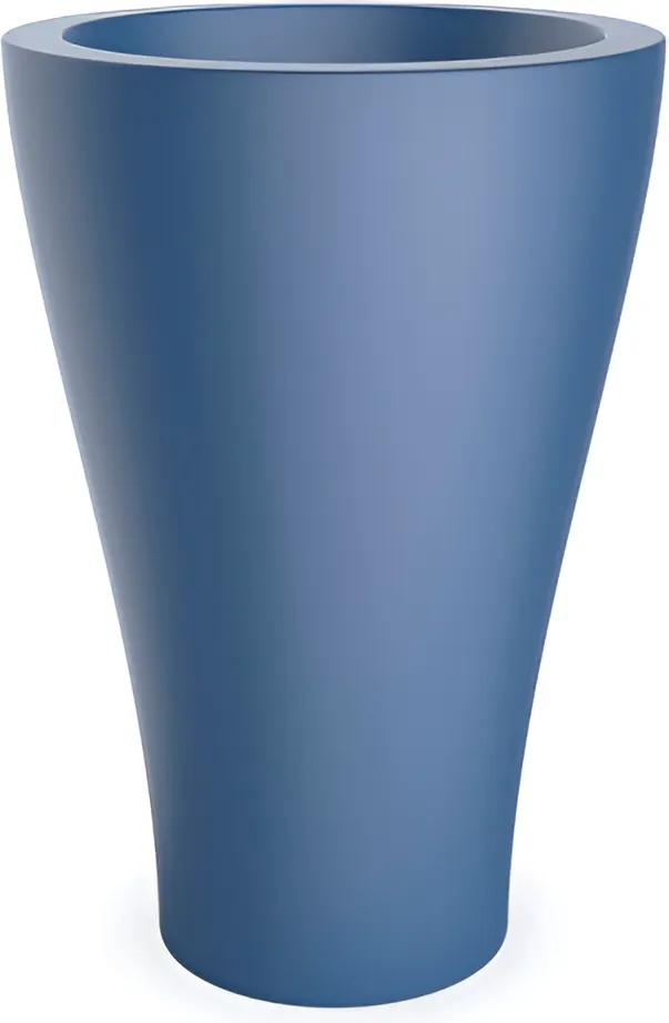 Вазон БЕРКАНО Vetro 80 DB / 220_082_17 (Wave Blue)