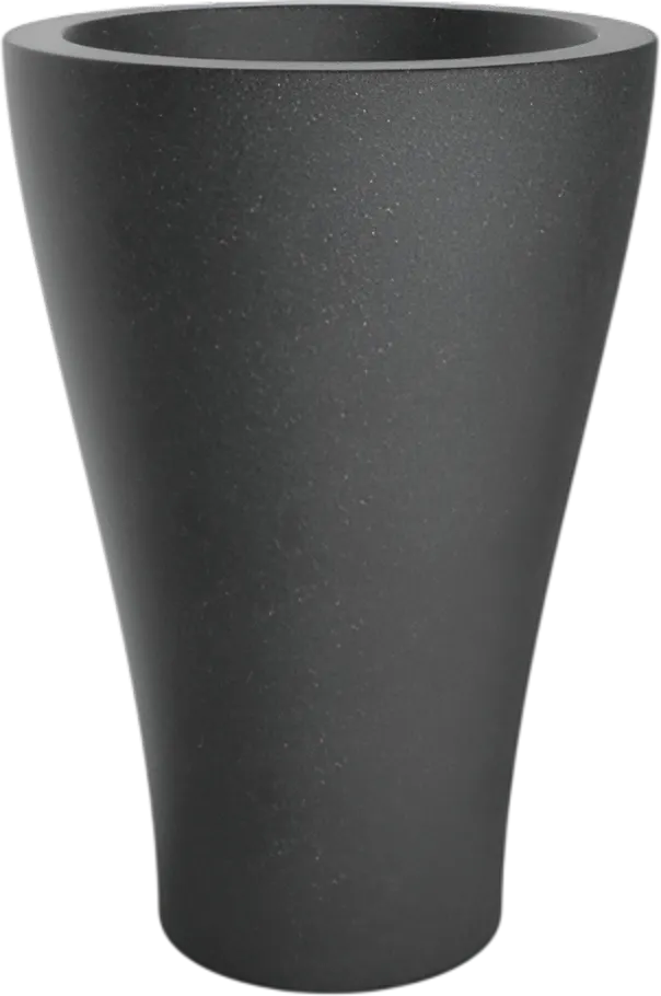 Вазон БЕРКАНО Vetro 80 DB / 220_082_24 (Black Granite)