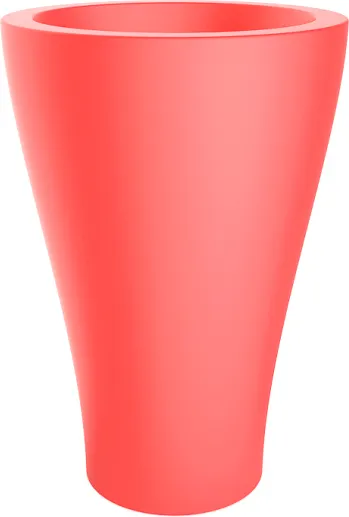 Вазон БЕРКАНО Vetro 100 DB / 220_081_19 (Chili Red)