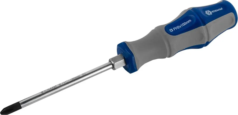 Отвертка Кобальт Ultra Grip / 646-591