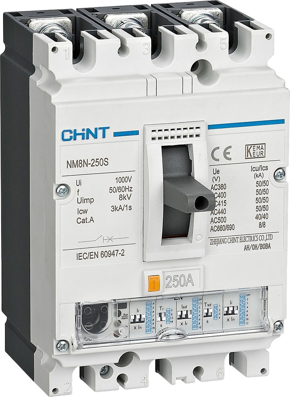 Выключатель автоматический Chint NM8N-250C EN 3Р 32A 36кА / 271321