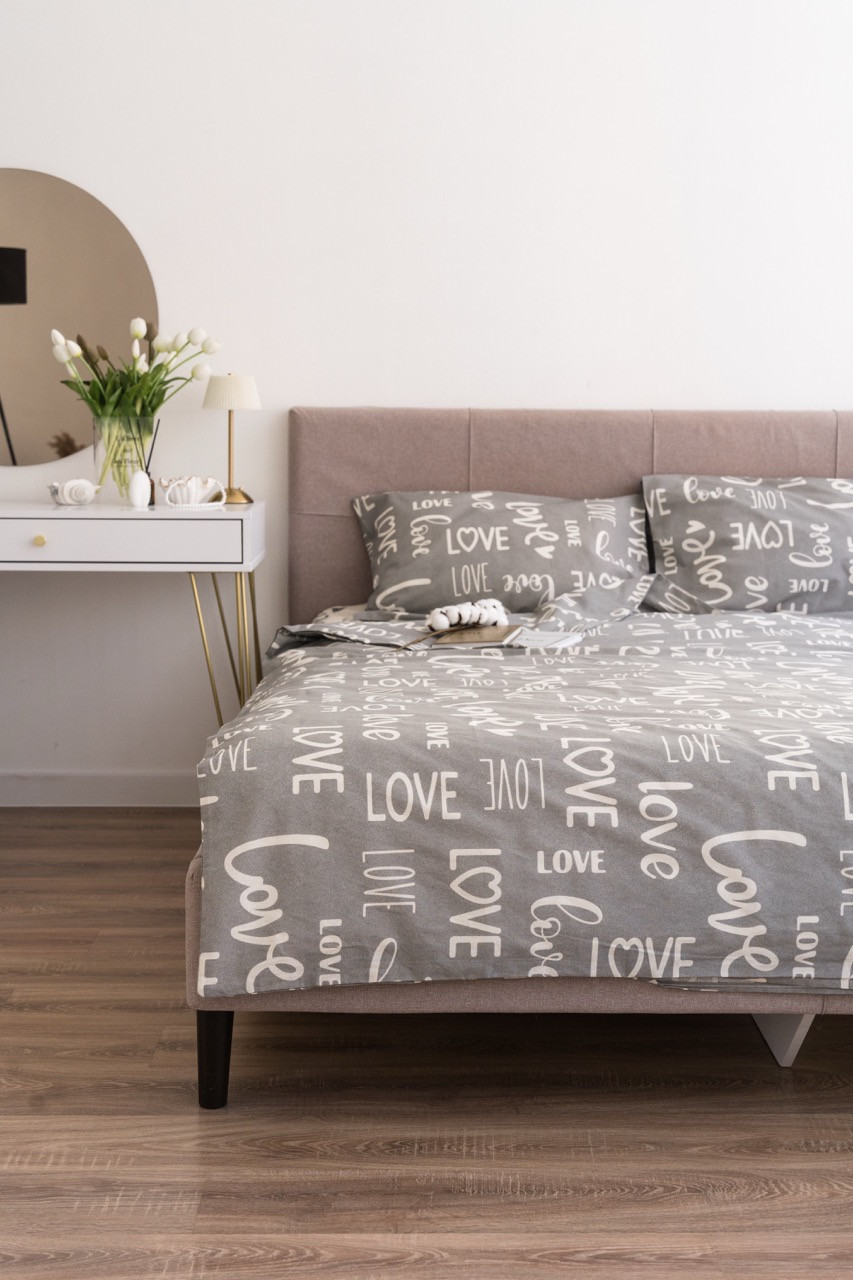 Комплект постельного белья Блакiт 1.5сп Love 615013/615014 41242/0 — фото 1