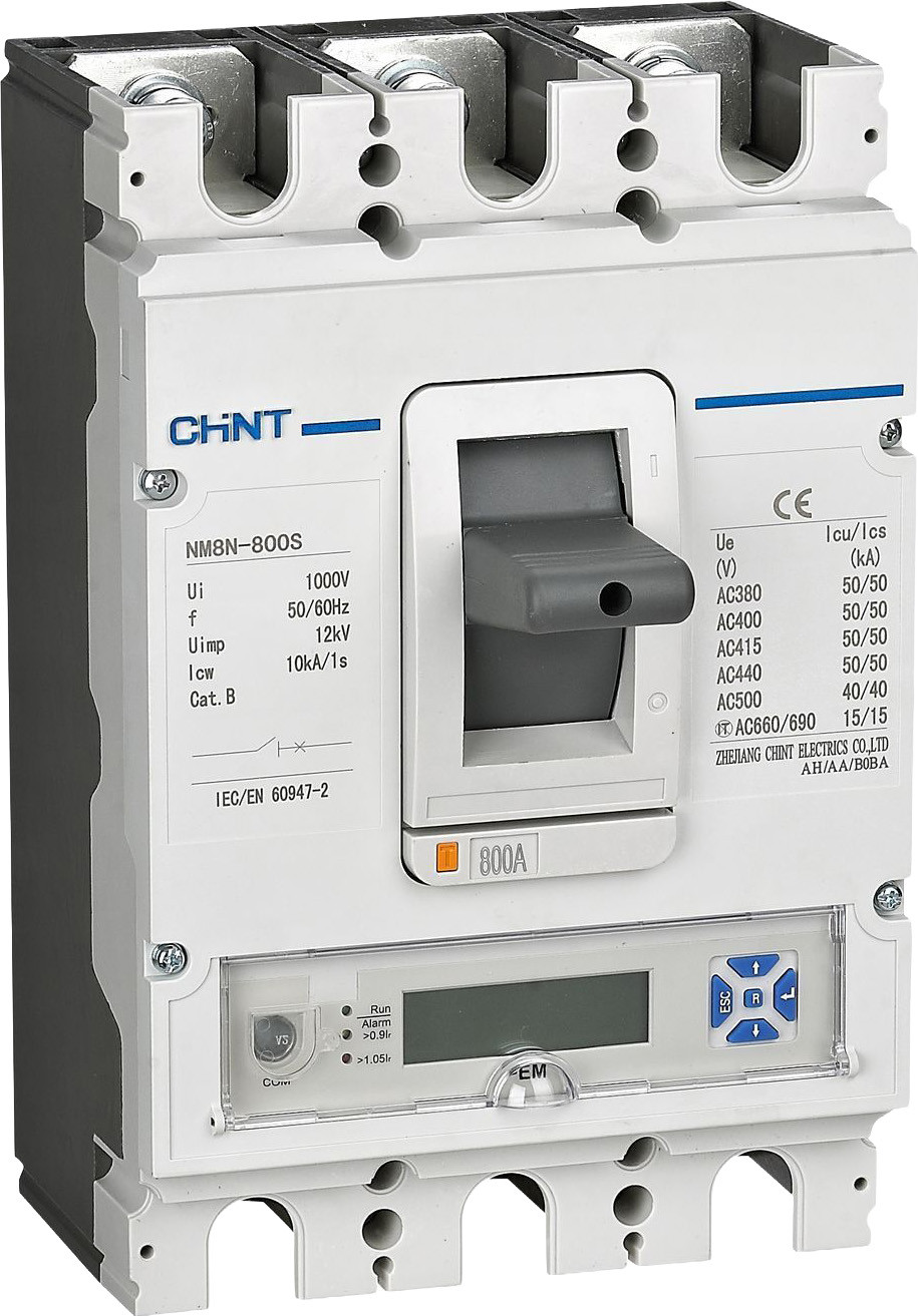 Выключатель автоматический Chint NM8N-250S EM 3Р 250A 50кА / 271385