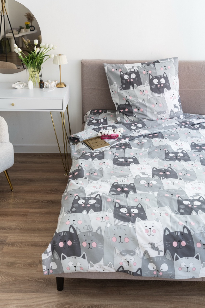 Комплект постельного белья Блакiт 1.5сп My Kitty 523601 2380/0 — фото 1