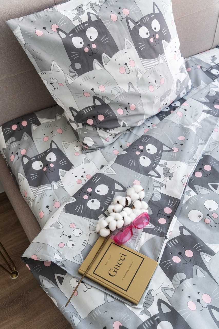 Комплект постельного белья Блакiт 1.5сп My Kitty 523601 2380/0 — фото 3